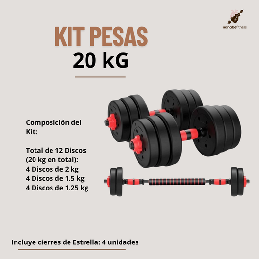 KIT PESAS 20KG