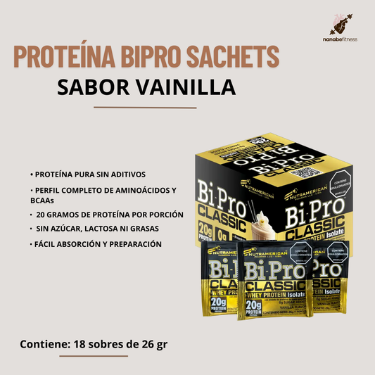 PROTEÍNA BIPRO SACHETS
